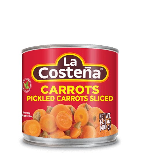 La Costeña Pickled Carrot Slices